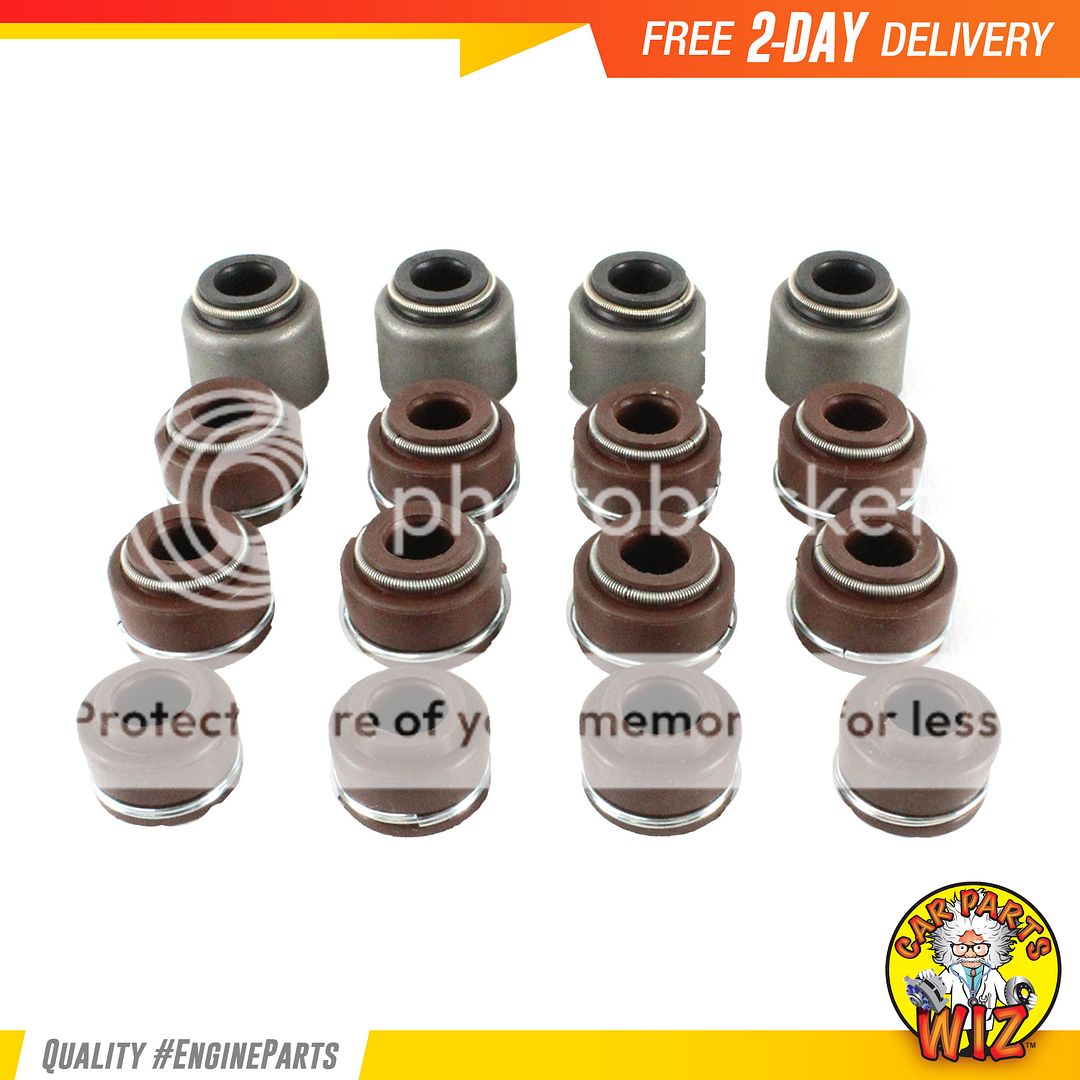 Valve Stem Seals Fits 8385 Honda Accord Prelude 1.8L L4 SOHC 12v 8v eBay